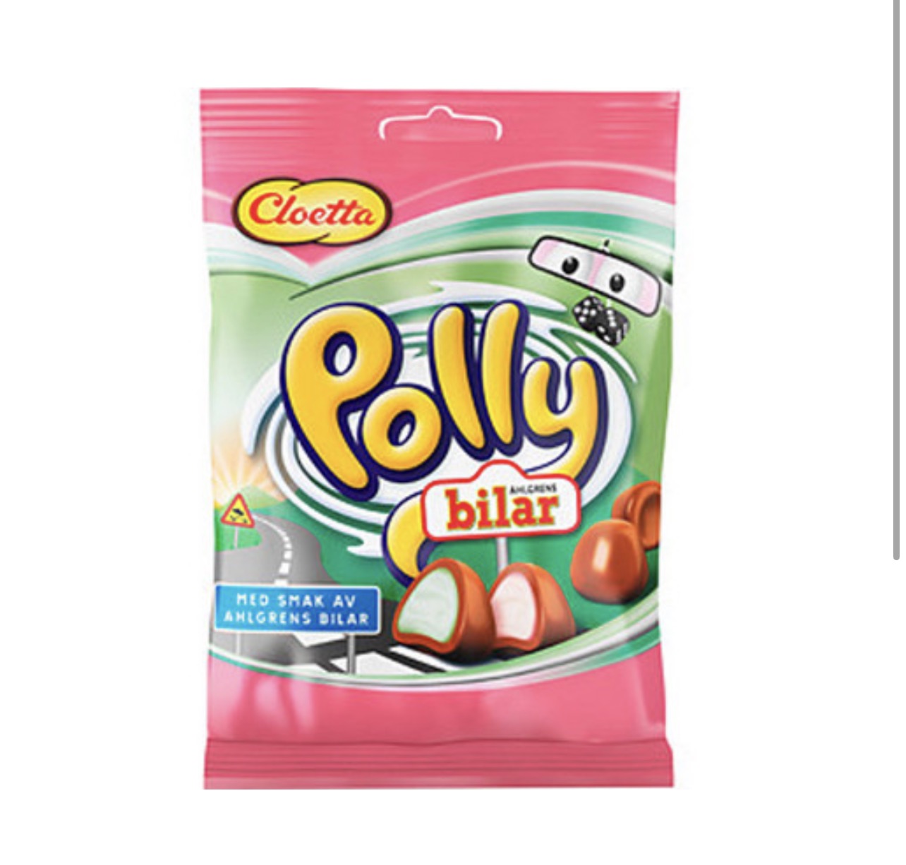 Cloetta Polly Bilar Chocolate 100g