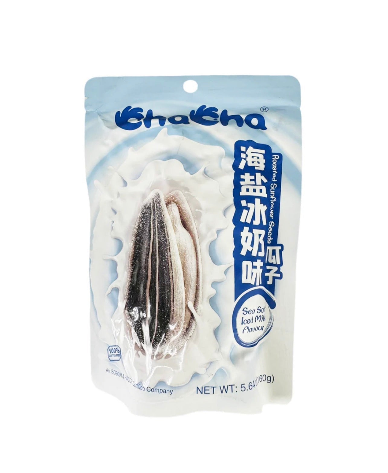ChaCha Sea Salt Iced Milk Flavour Sunflower Seeds 160g