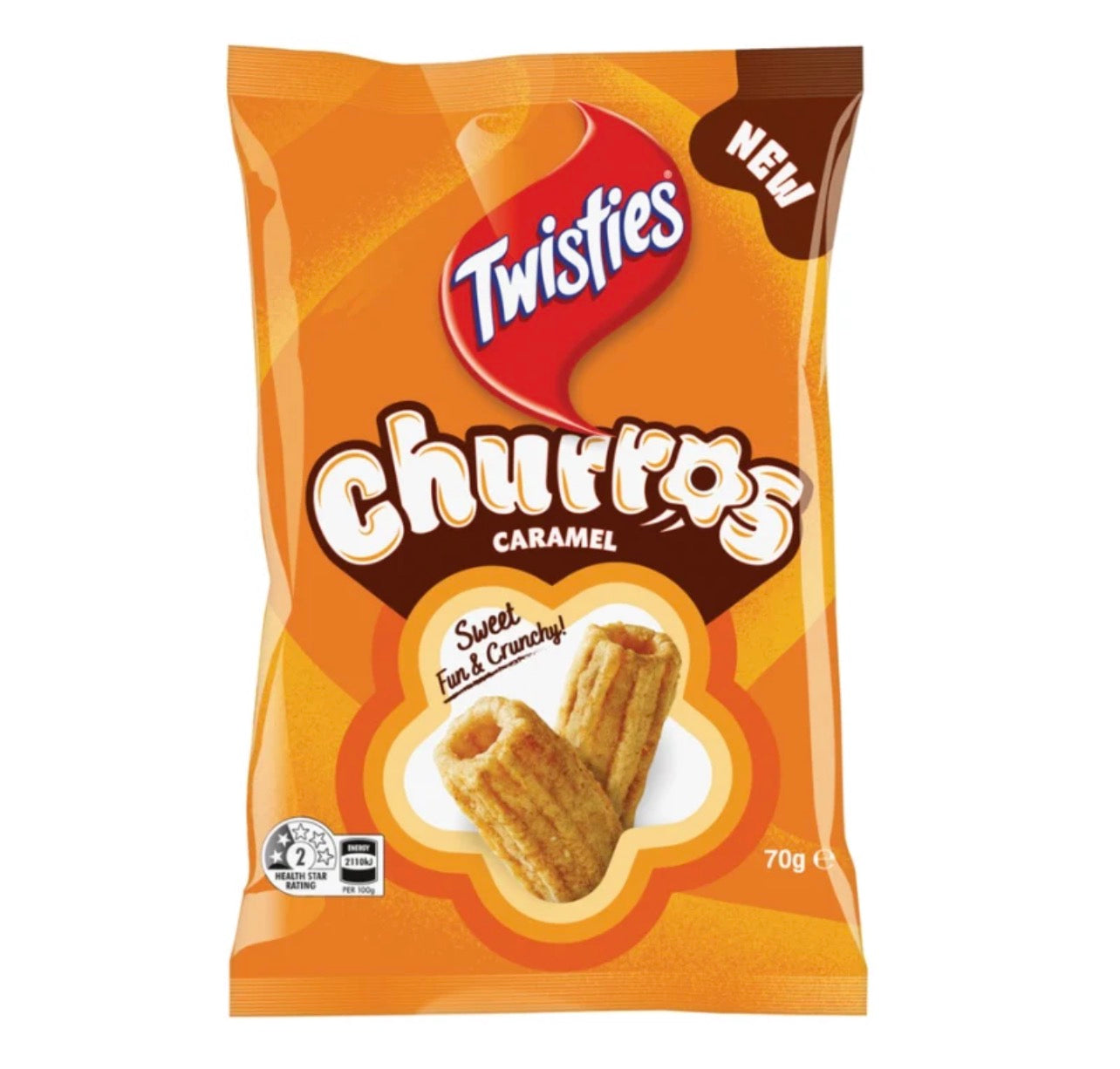 Twisties Churros Caramel 70g