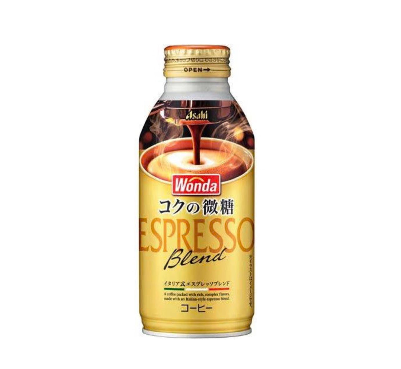 ASAHI Wonda Espresso Blend Coffee 400ml
