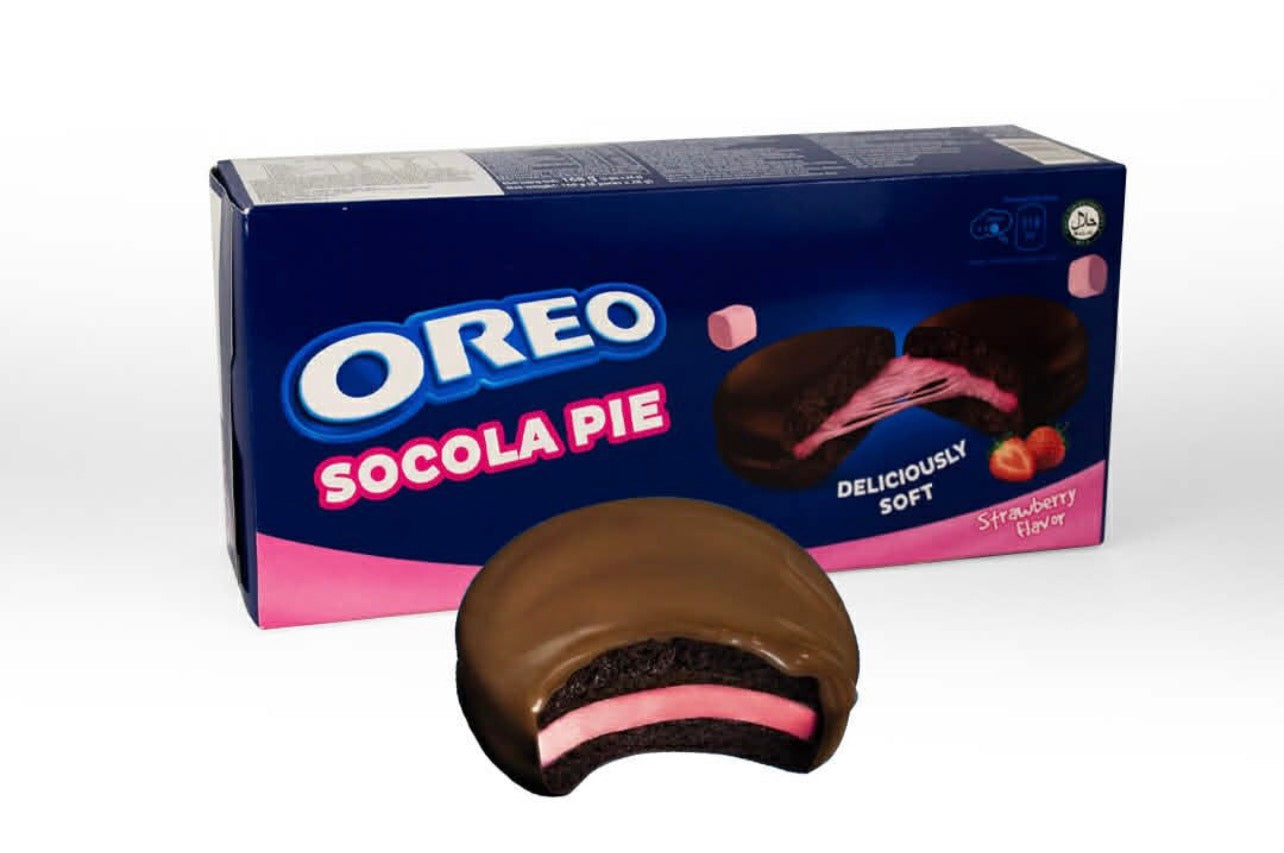 Oreo Socola Pie Strawberry 168g