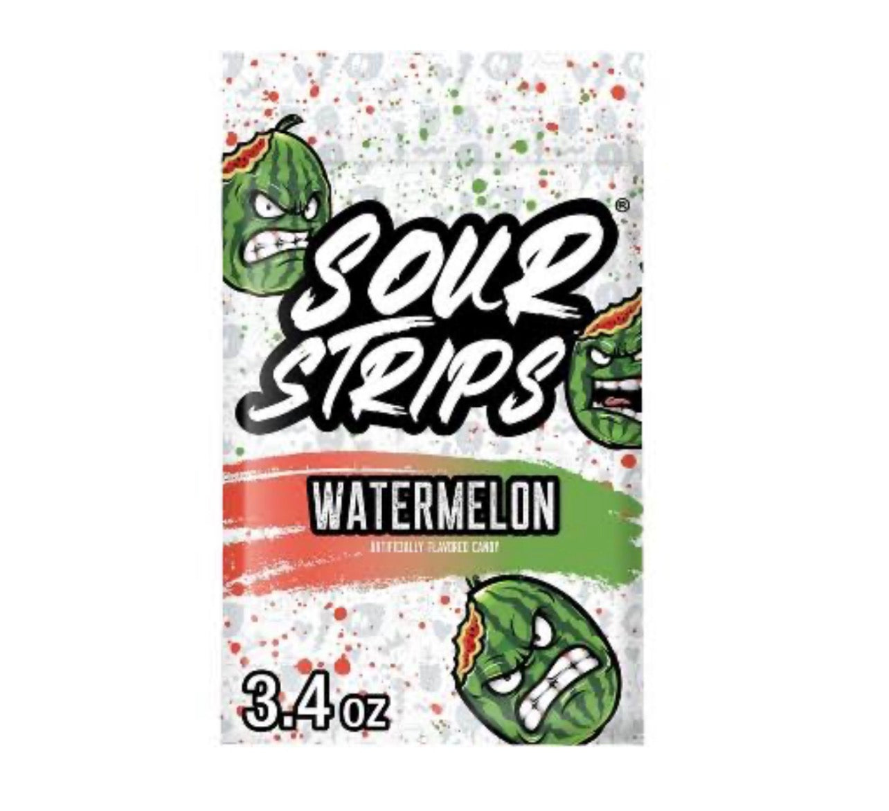 Sour Strips Watermelon 96g