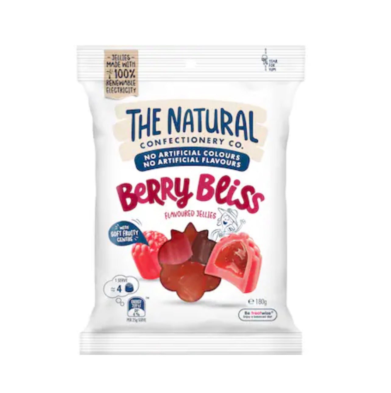 The Natural Confectionery Co Berry Bliss 180g