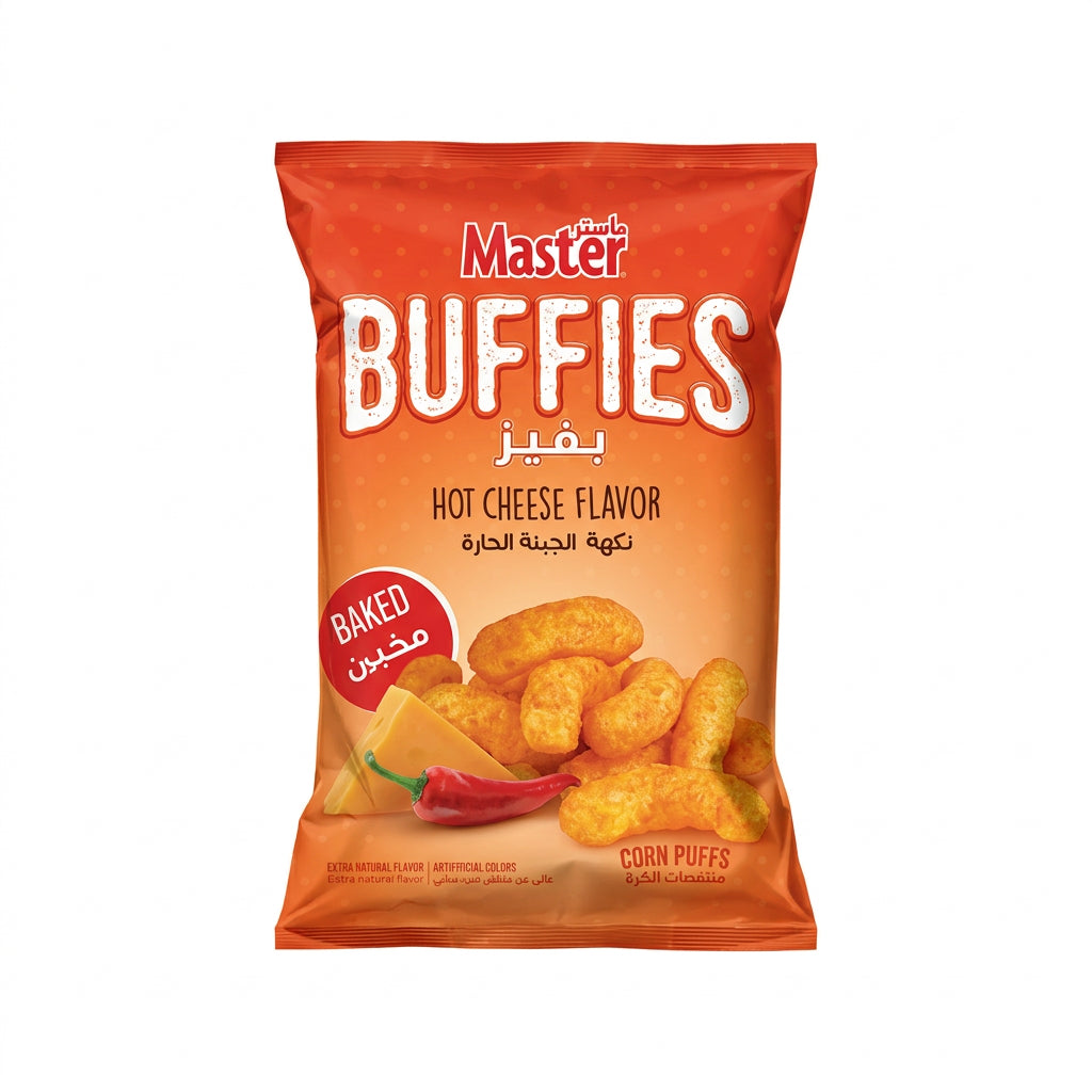 Buffies Hot Cheese Flavour 60g