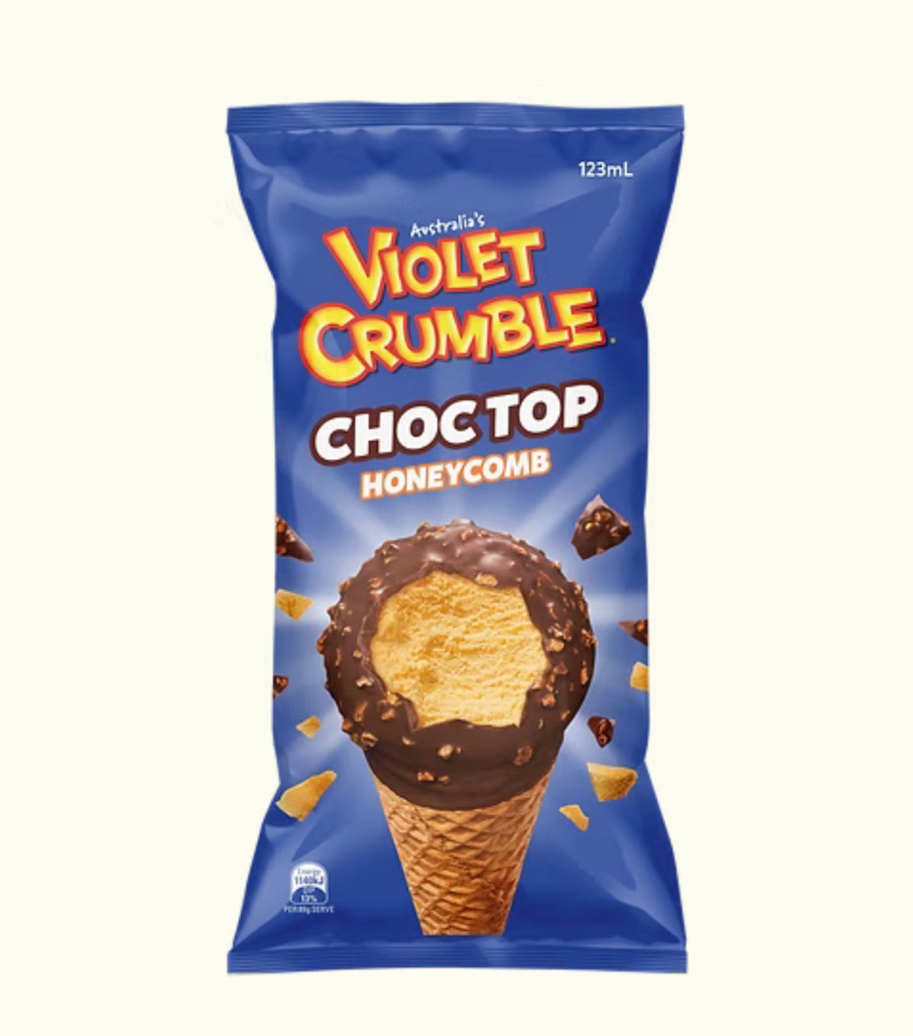 Violet Crumble Choc Top Honey Comb