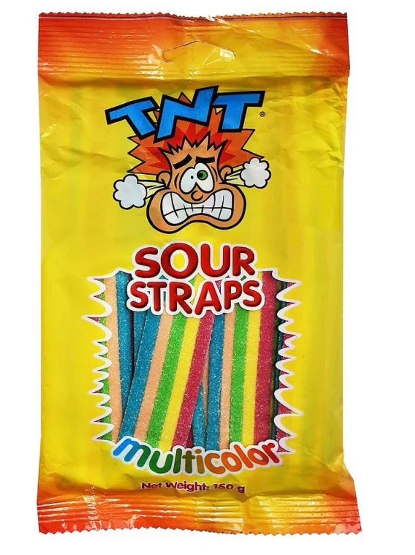 TNT Sour Straps Multicolor 150g
