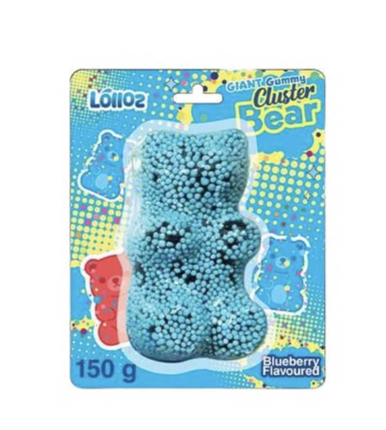 Lolloz Giant Gummy Cluster Bear 150g