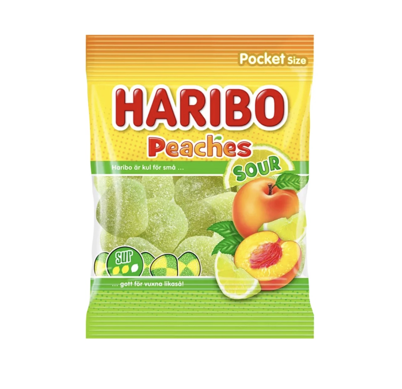 Haribo Peaches Sour 70g