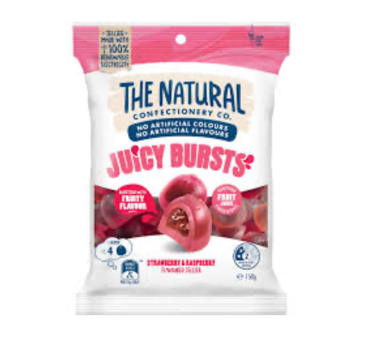The Natural Juicy Bursts 150g