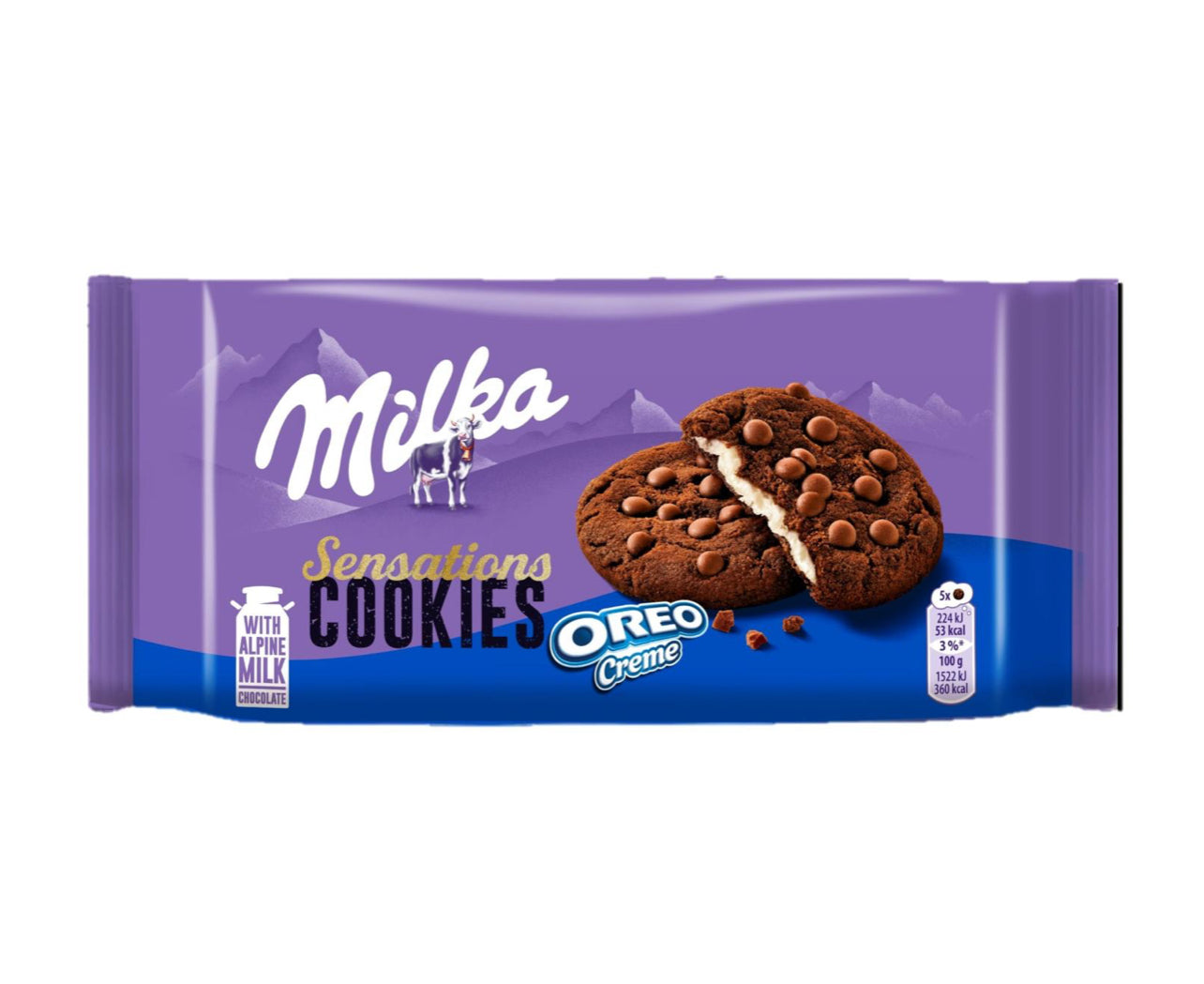 MILKA Cookie Sensations Oreo Creme 156G