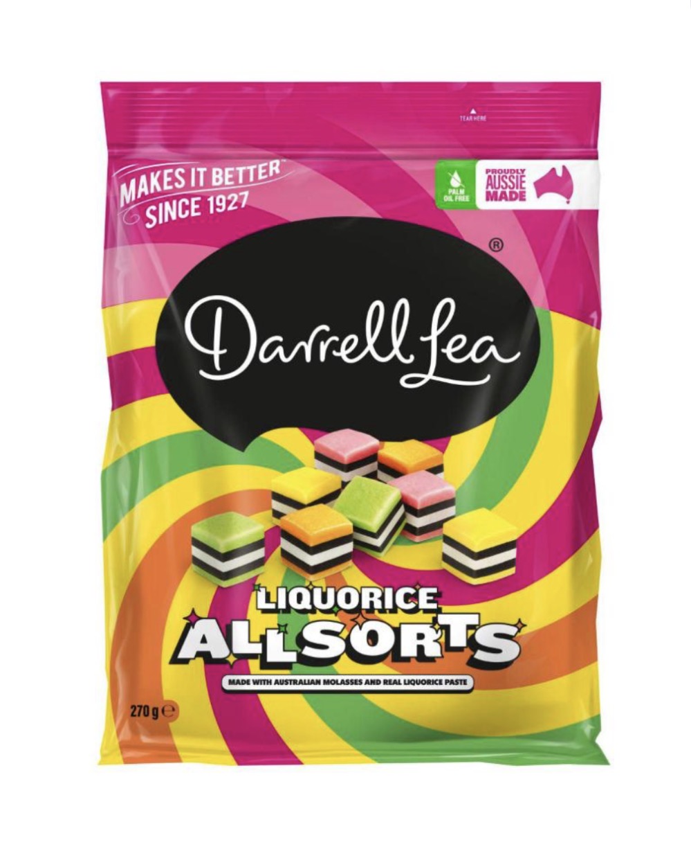 Darrell Lea Liquorice All Sorts 270g