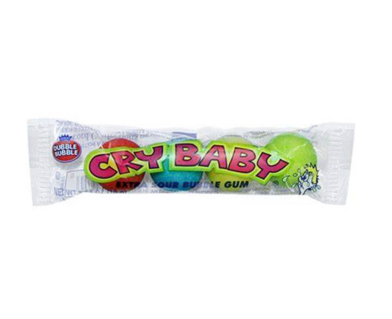 Cry Baby Extra Sour Bubblegum 18g