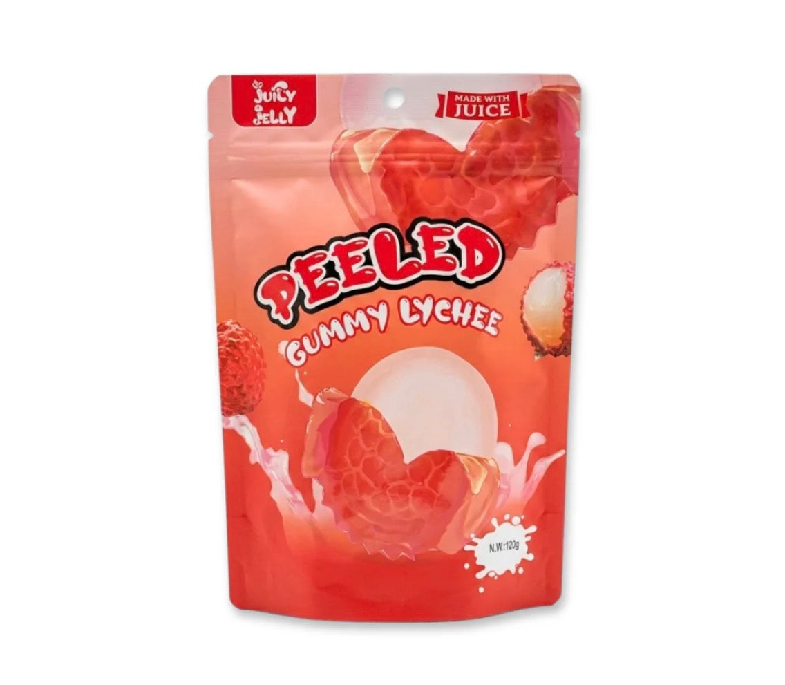 Peeled Gummy Lychee 120g