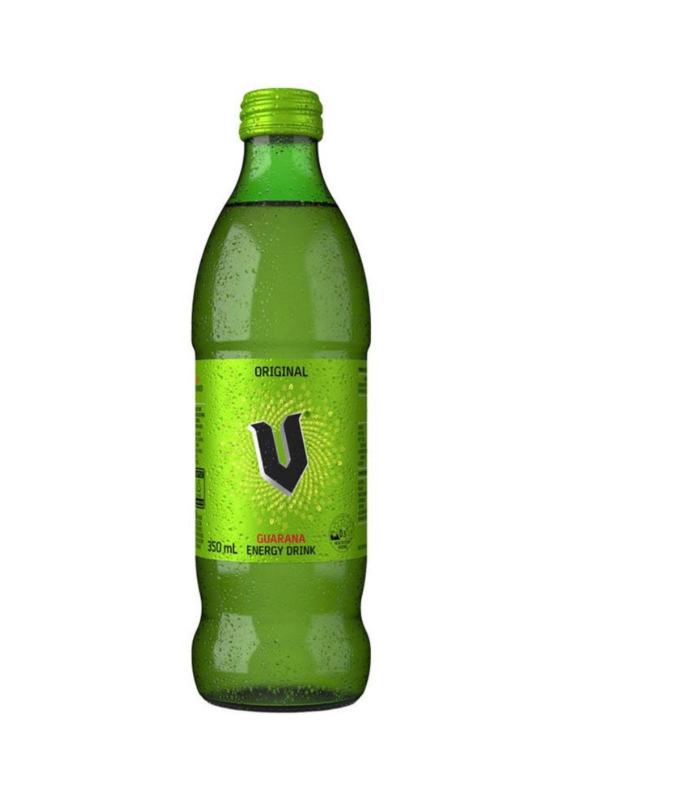 V Original Glass Bottle 350ml