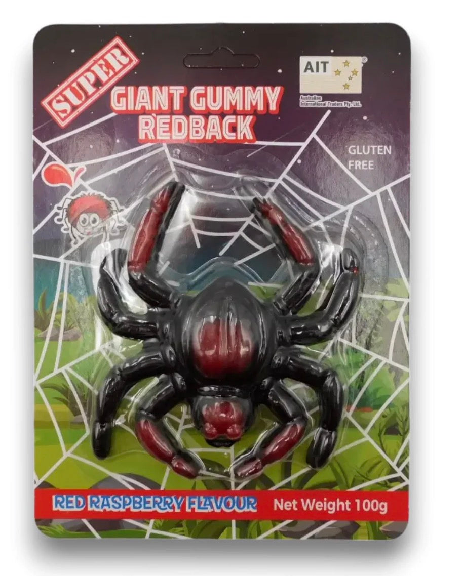 Super Gummy Red Back Spider 150g
