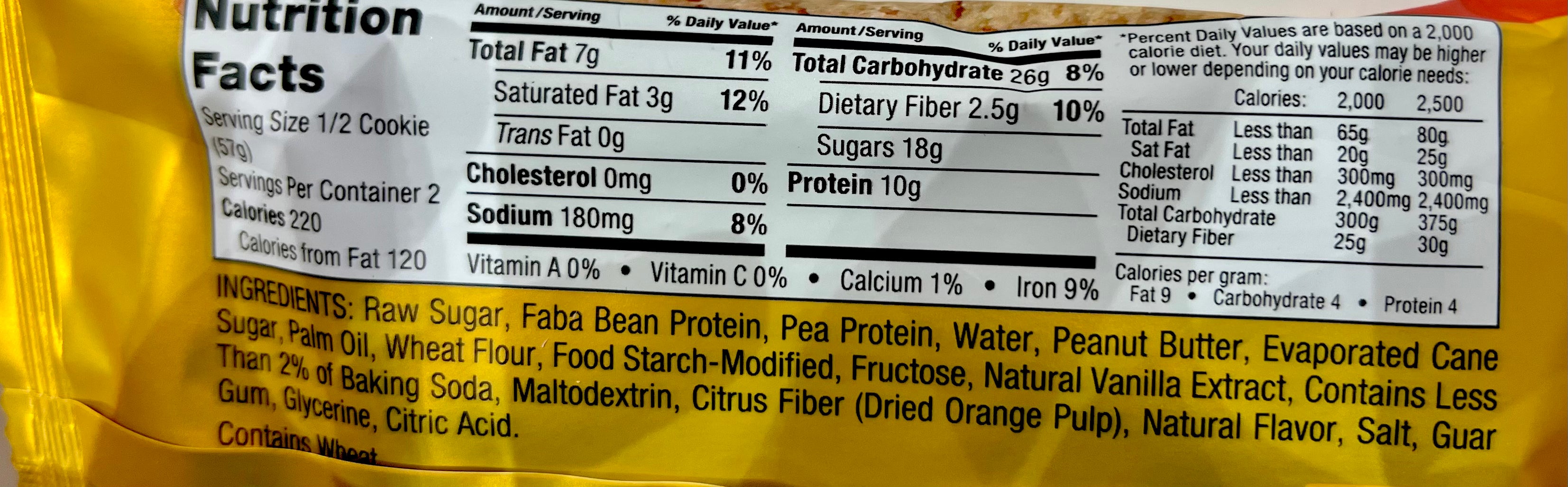 Cookie + Protein Peanut Butter