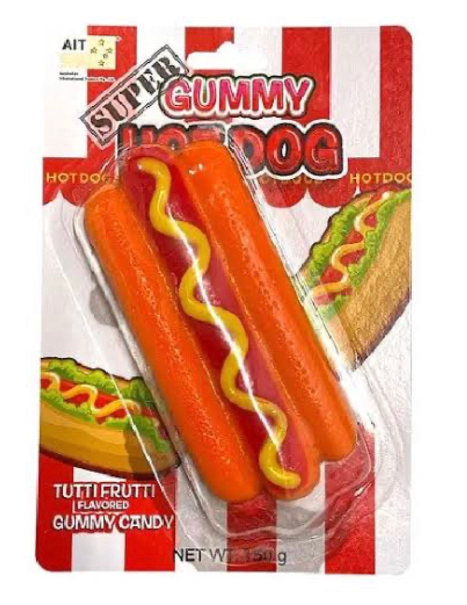 Super Gummy Hotdog 150g