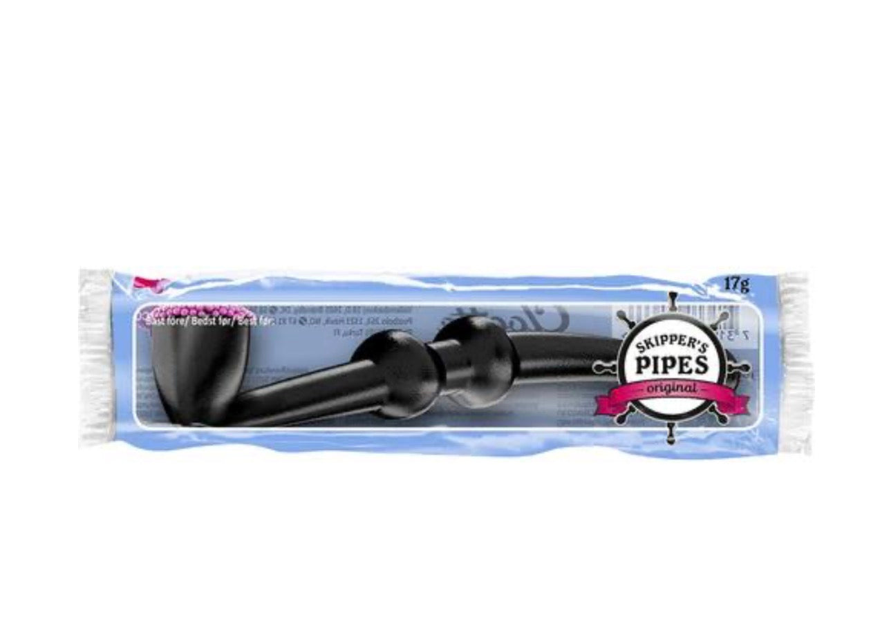 Swedish Skippers Pipes Licorice Candy 17g