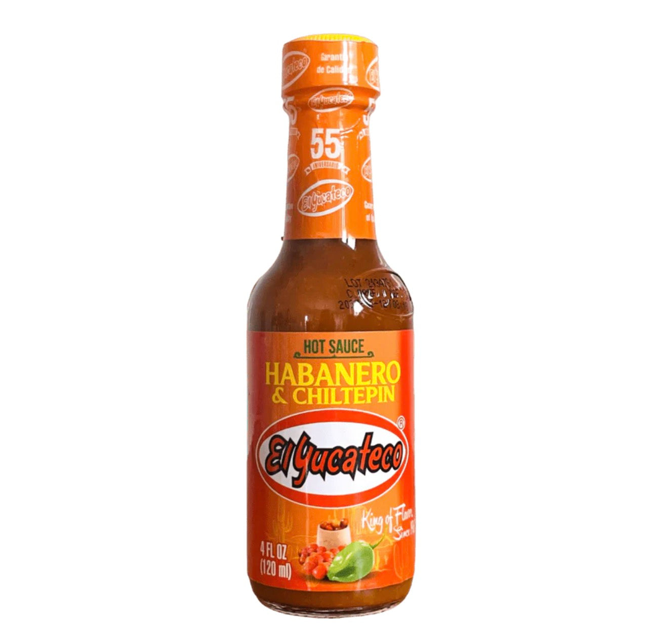 El Yucateco Habanero & Chiltepin Hot Sauce 120ml