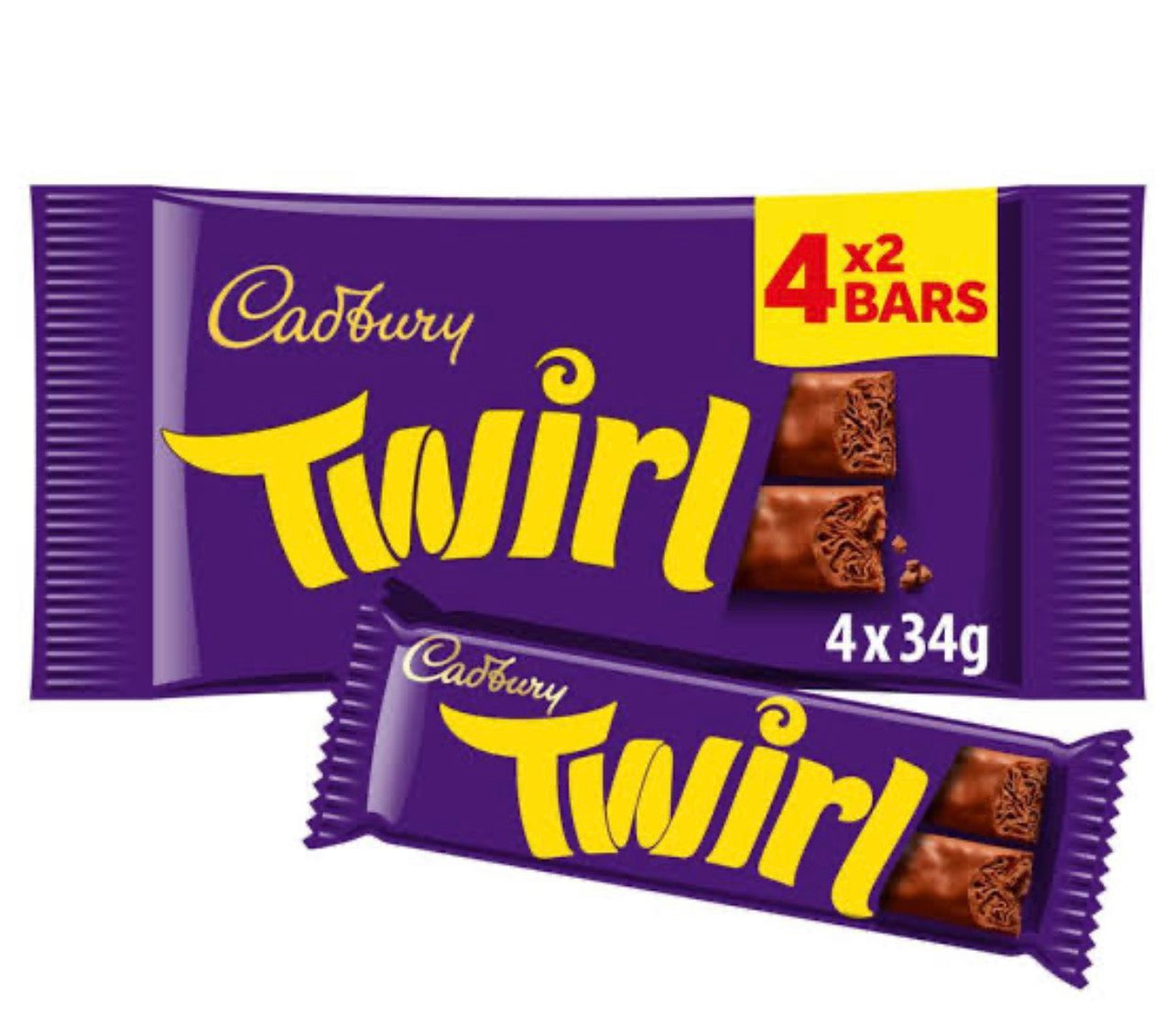 Cadbury Twirl 4 Pack 95g