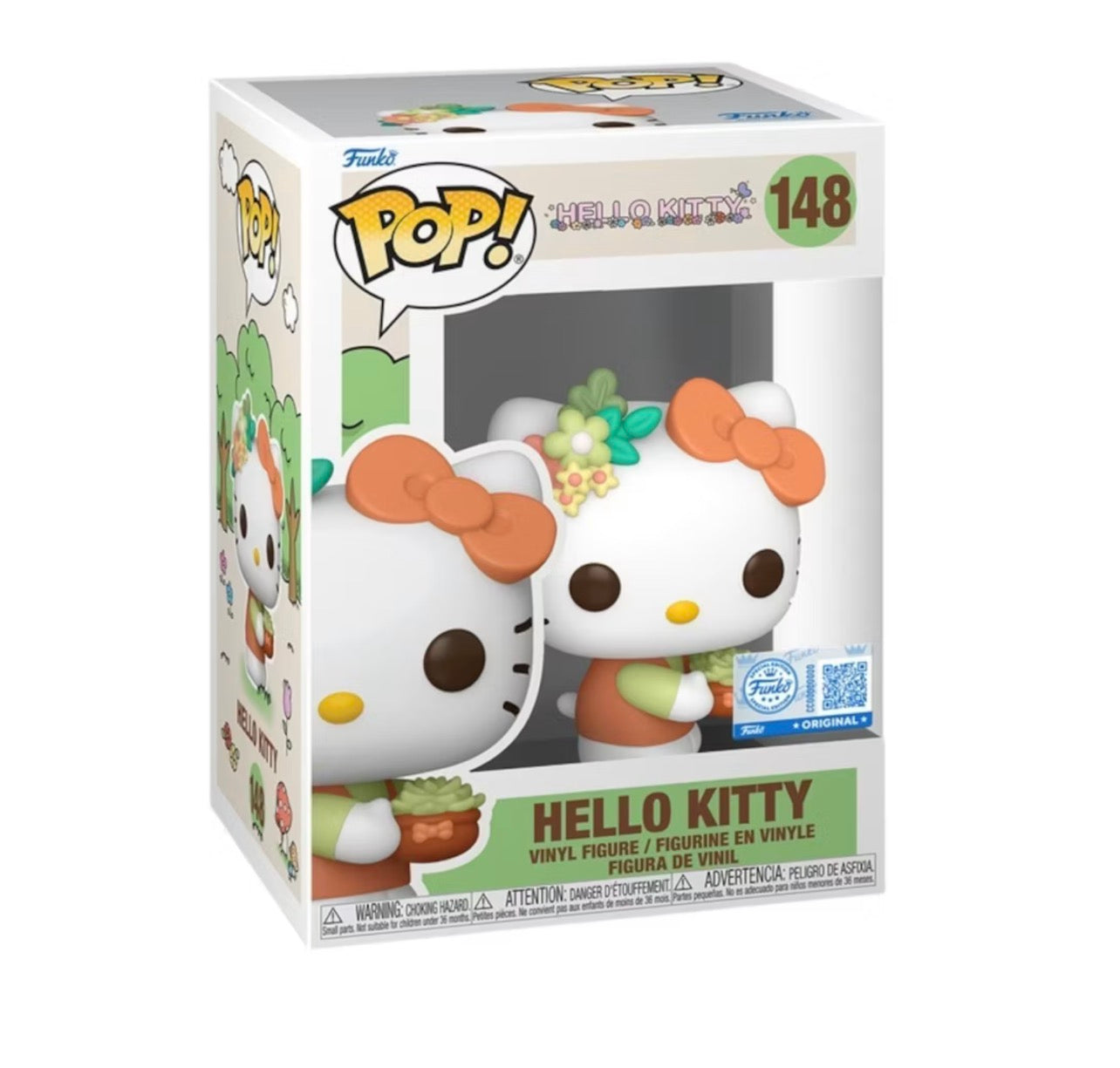 Hello Kitty With Pot Plant Pop! Vinyl