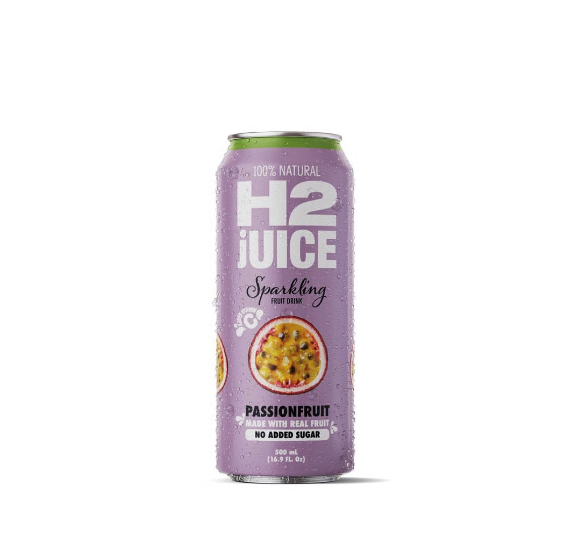 H2Juice Sparkling Passionfruit 500ml