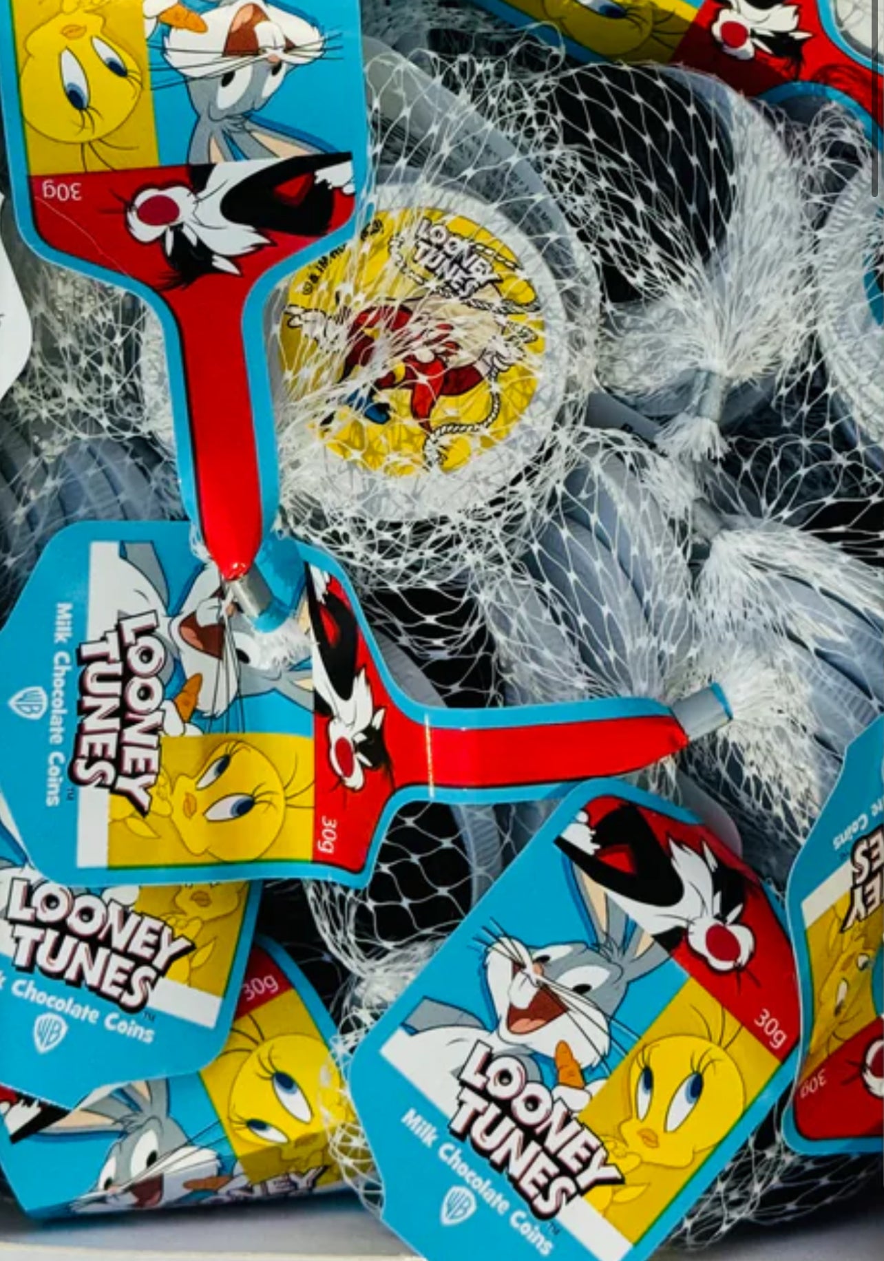 Looney Tunes Milk Chocolate Coins bb 18/7/25