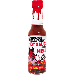 CAROLINA REAPER HOT SAUCE FROM HELL 148ML