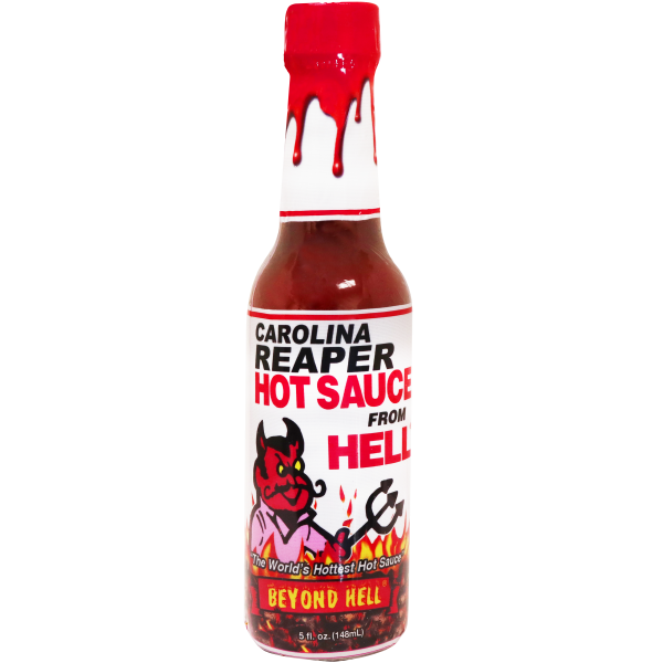 CAROLINA REAPER HOT SAUCE FROM HELL 148ML