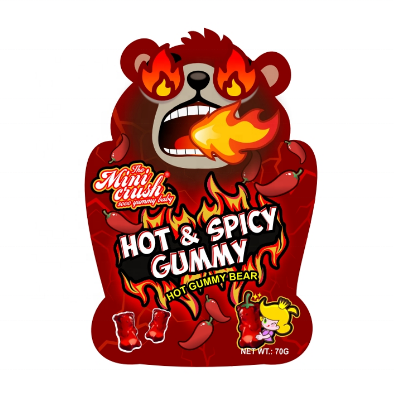 Big Bang Hot & Spicy Gummy Bears 70g