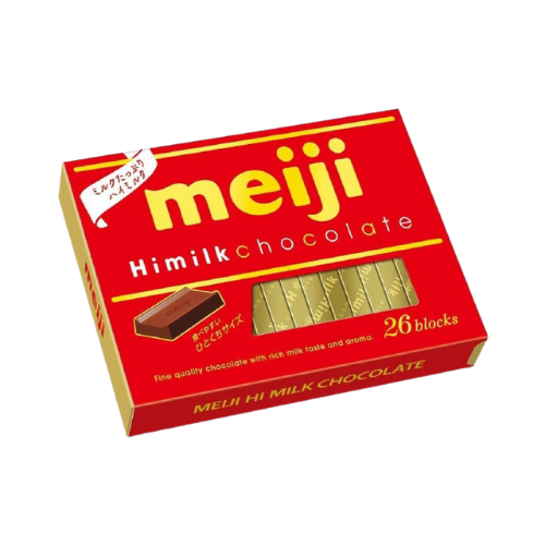 Meiji Himilk Chocolate 26 blocks 120g