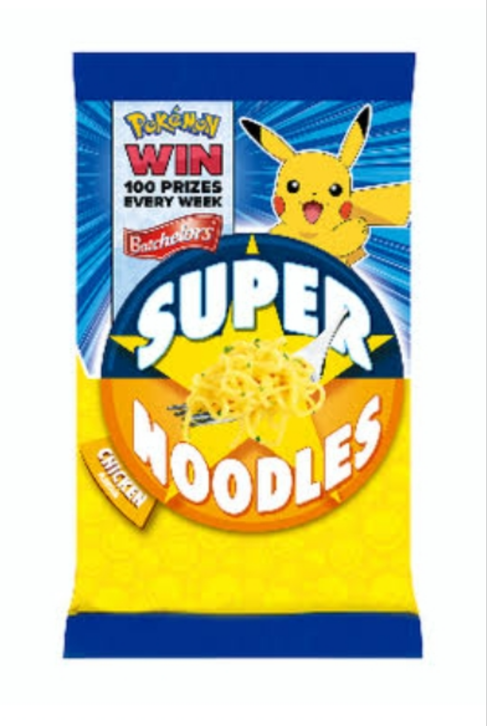 Batchelors Pokemon Super Noodles Chicken 90g