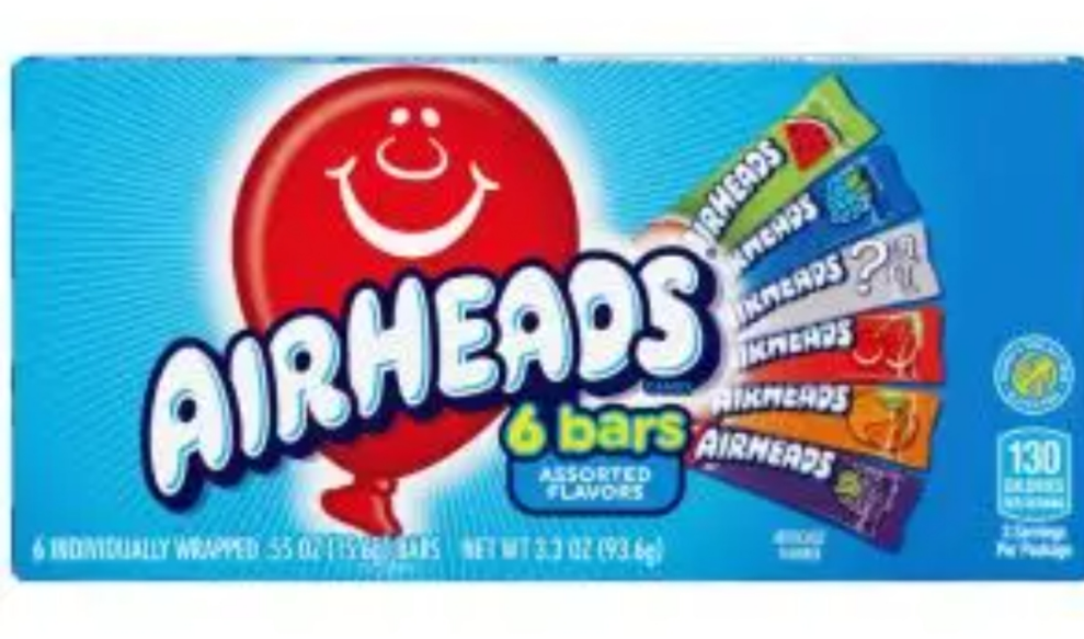 Airheads 6 bars Assorted 93.6g