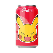 Pokemon Pikachu Strawberry Sparkling Can 330ml