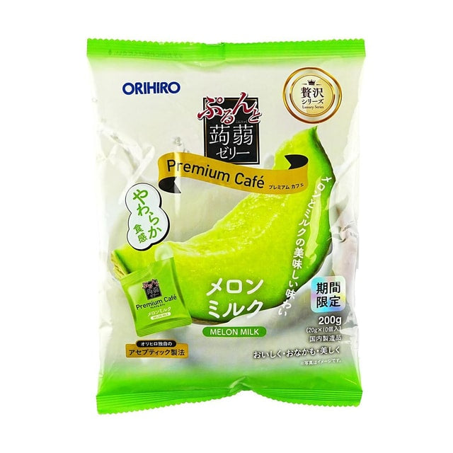 Orihiro Purunto Konjac Jelly Cafe Melon Milk 200g