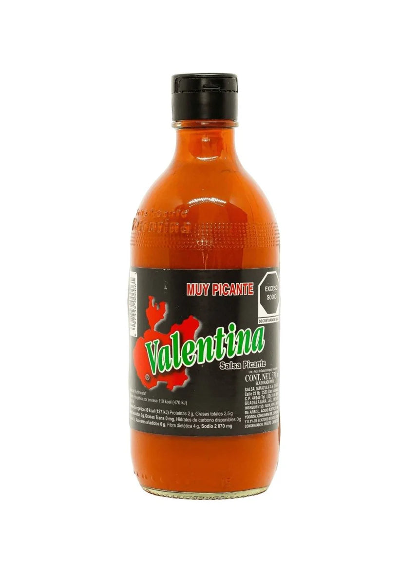 Valentina Salsa Picante Mexican Hot Sauce Extra Hot 370ml