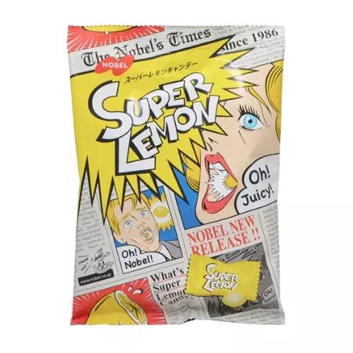 Nobel Super Sour Lemon 80g