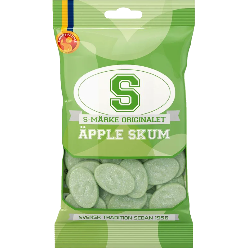 S-Märke Originalet Äpple Skum 70g
