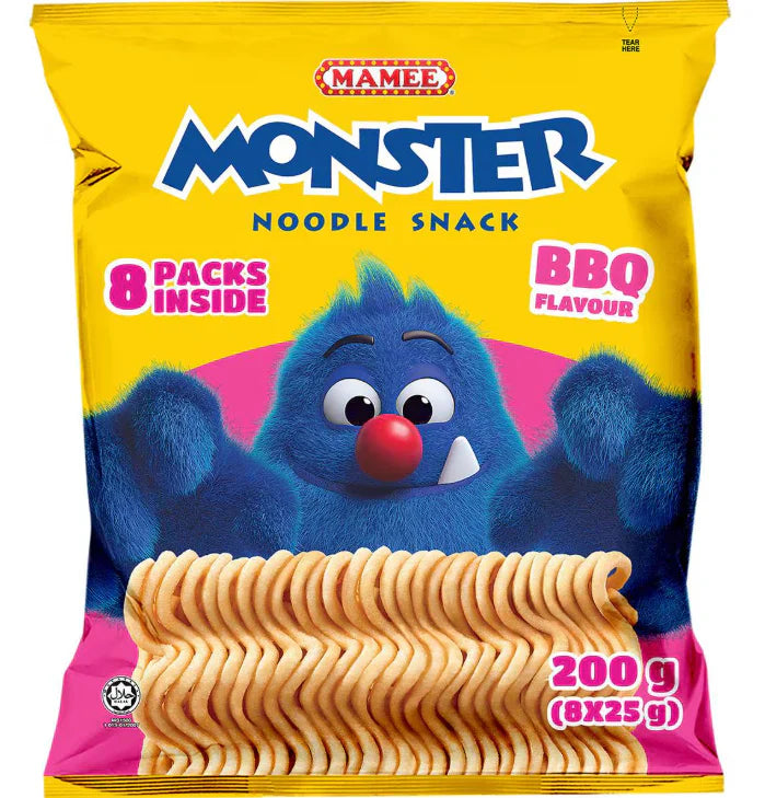 MAMEE Monster Noodle Snack Beef 250g