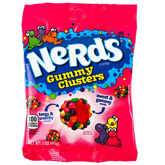 NERDS Gummy Clusters Bag 85g