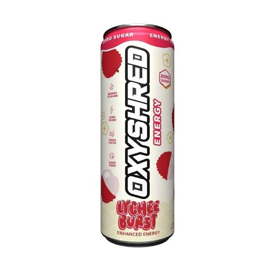 Oxyshred Energy Lychee Burst 355ml
