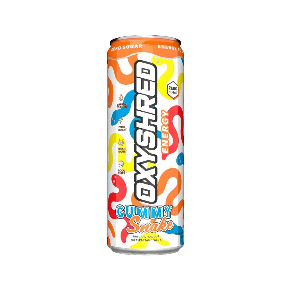 Oxyshred Energy Gummy Snake 355ml