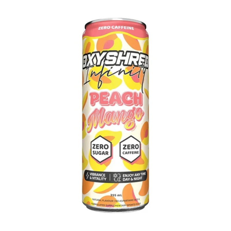 Oxyshred Energy Peach Mango 355ml