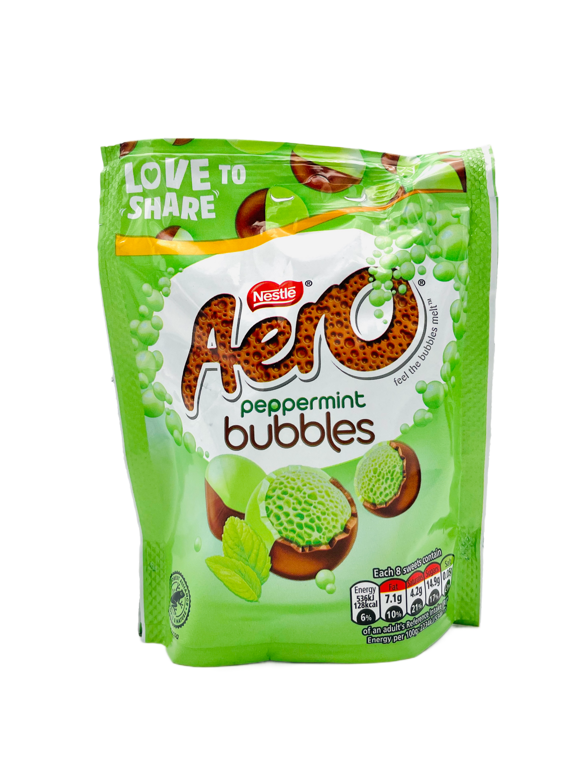 NESTLE AERO Peppermint Bubbles 92g