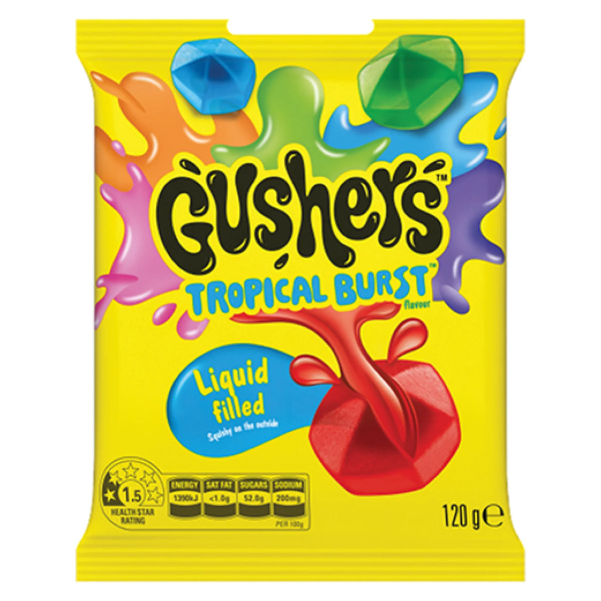Gushers Tropical Burst 120g