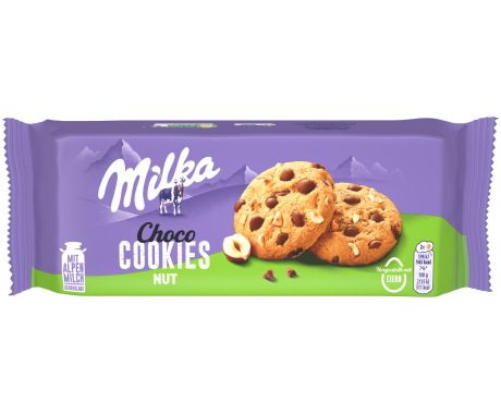 MILKA Choco Cookies & Nut 135g bb 18/8/25