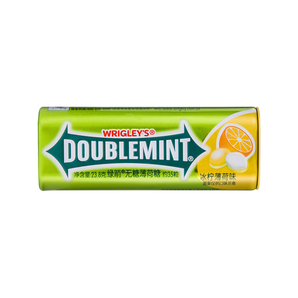 Wrigley’s Double Mint Icy Lemon Mints 40g