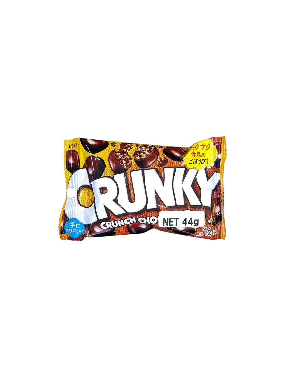 LOTTE Crunky Crunch Chocolate Pouch 44g