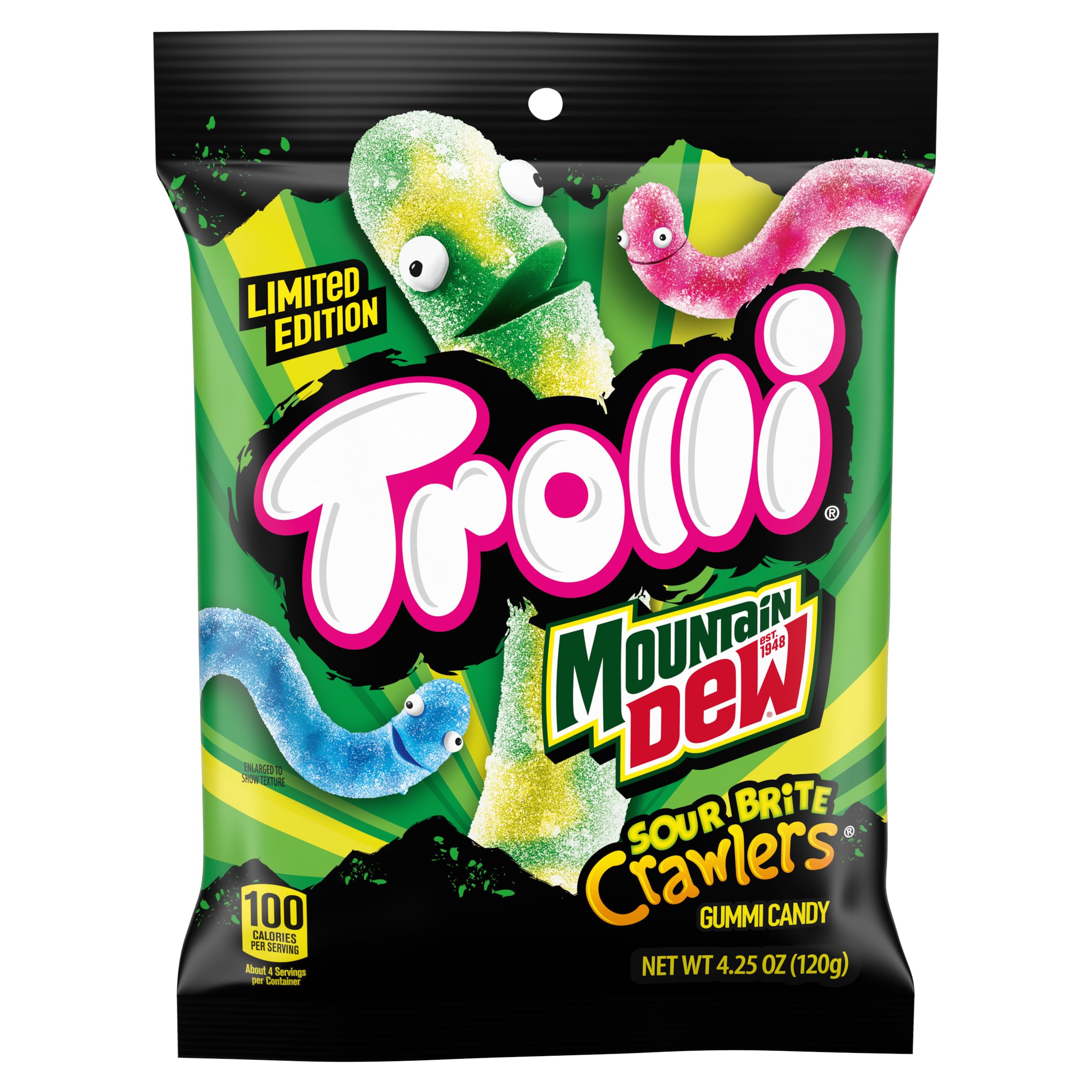 Trolli Mtn Dew Sour Crawlers 178g