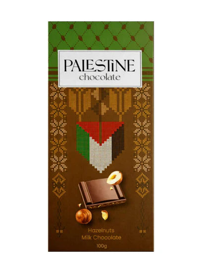 Palestine Chocolate Hazelnuts Milk Chocolate 100g